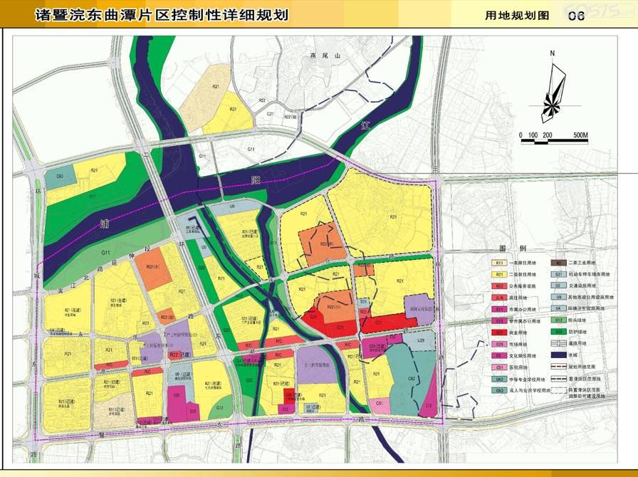 诸暨市城南最新规划图揭示未来繁荣与活力蓝图